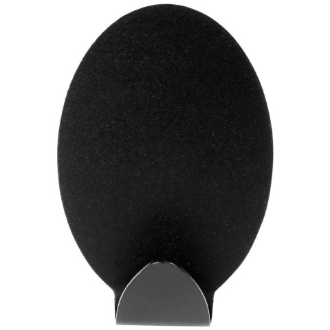 Haczyki wieszaki uchwyty haczyk samoprzylepny stalowy czarny 5.5x3.5cm 4SZT STORAGE SOLUTIONS 569572-W1
