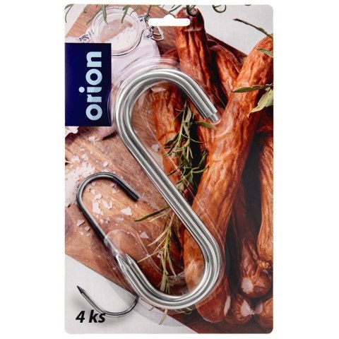 Haki wędzarnicze hak do wędzarni wędzenia ryb wędlin 15x12cm 4SZT ORION 532086