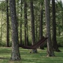 Hamak ogrodowy brązowy jednoosobowy 200x100cm brązowy PROGARDEN 911902-BR