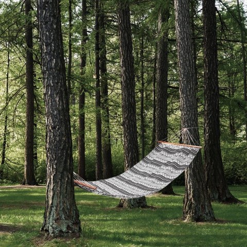 Hamak ogrodowy jednoosobowy 200x80cm AMBIANCE 911913-W1