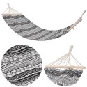 Hamak ogrodowy jednoosobowy 200x80cm AMBIANCE 911913-W1
