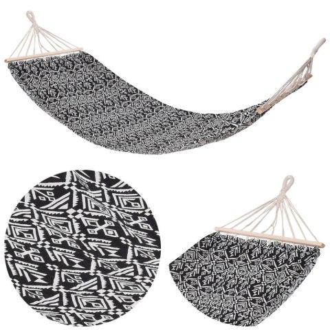 Hamak ogrodowy jednoosobowy 200x80cm AMBIANCE 911913-W2