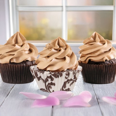 Papilotki do muffinek babeczek na muffinki papierowe 6.5cm 60 sztuk ORION 123236