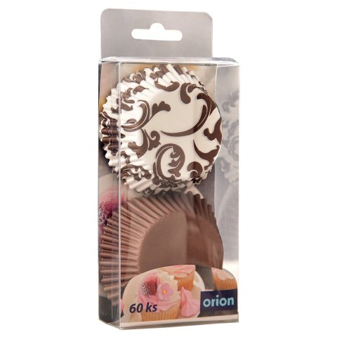 Papilotki do muffinek babeczek na muffinki papierowe 6.5cm 60 sztuk ORION 123236