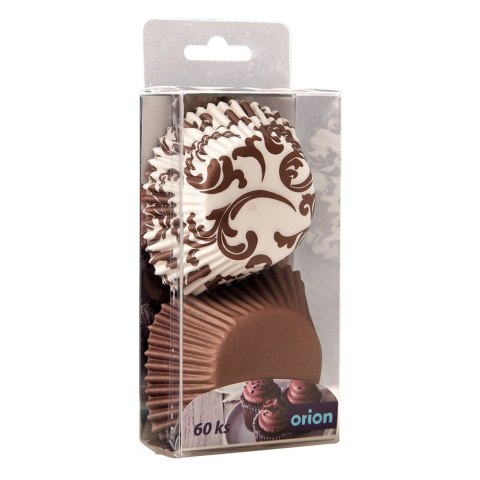 Papilotki do muffinek babeczek na muffinki papierowe 7.5cm 60 sztuk ORION 123235