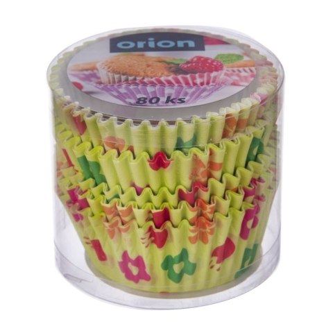 Papilotki mini do muffinek babeczek na muffinki papierowe 6cm 80 sztuk ORION 120056