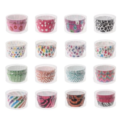 Papilotki mini do muffinek na muffinki babeczki papierowe 5cm 60 sztuk LA CUCINA 123203