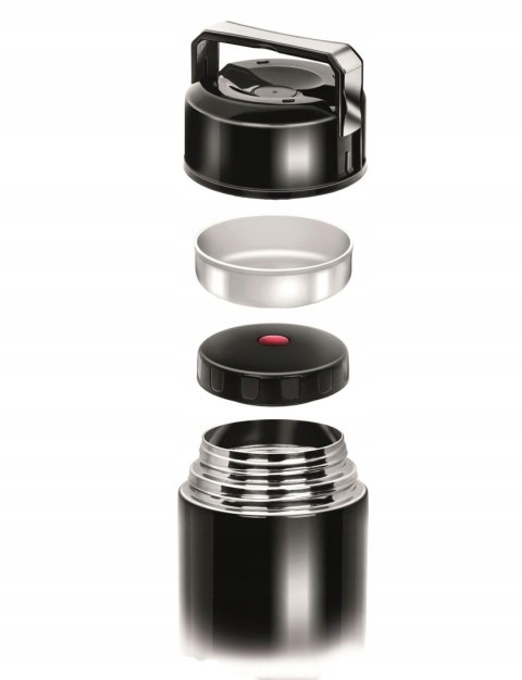 Termos obiadowy 0.8L, do zupy, szeroki wlew, stalowy KRISBERG KS-5136