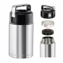 Termos obiadowy 1.2L, do zupy, szeroki wlew, stalowy KRISBERG KS-5121