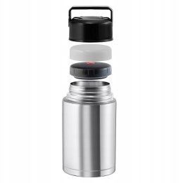 Termos obiadowy 1.2L, do zupy, szeroki wlew, stalowy KRISBERG KS-5121