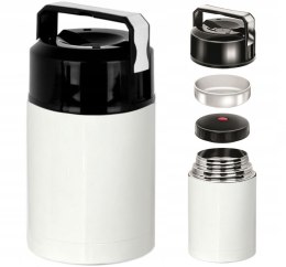 Termos obiadowy 1.2L, do zupy, szeroki wlew, stalowy KRISBERG KS-5135