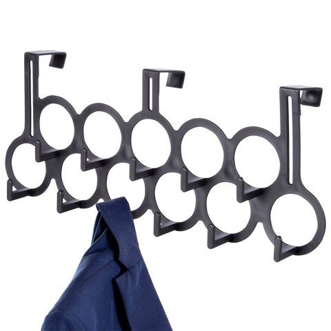 Wieszak uchwyt na drzwi czarny 48cm STORAGE SOLUTIONS 569957