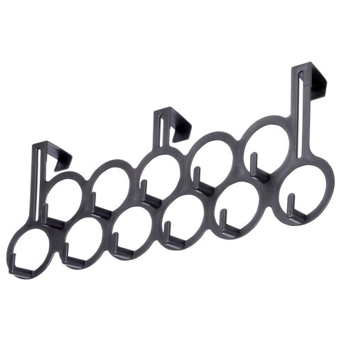 Wieszak uchwyt na drzwi czarny 48cm STORAGE SOLUTIONS 569957