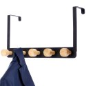 Wieszak uchwyt na drzwi metalowy czarny 33.5cm STORAGE SOLUTIONS 569943