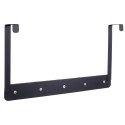 Wieszak uchwyt na drzwi metalowy czarny 33.5cm STORAGE SOLUTIONS 569943