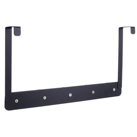 Wieszak uchwyt na drzwi metalowy czarny 33.5cm STORAGE SOLUTIONS 569943