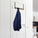 Wieszak uchwyt na drzwi metalowy czarny 33.5cm STORAGE SOLUTIONS 569943