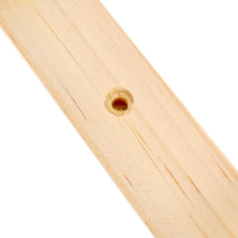 Wieszak uchwyt ścienny na ubrania kurtki odzież drewniany 70cm VILDE 569439