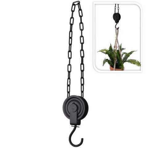 Wieszak uchwyt z hakiem na łańcuchu na doniczkę HOME STYLING COLLECTION 831303
