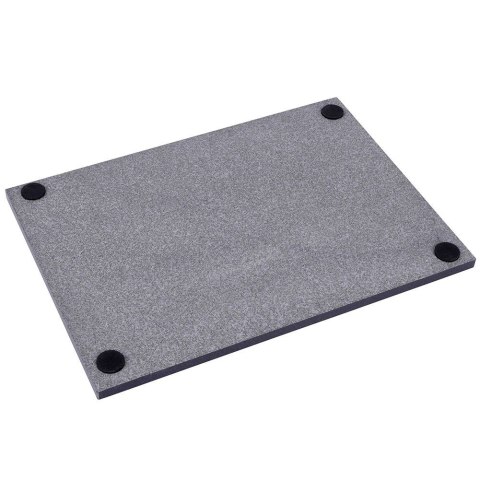 Deska do krojenia i serwowania marmurowa czarna 29x21 cm HIT 139251