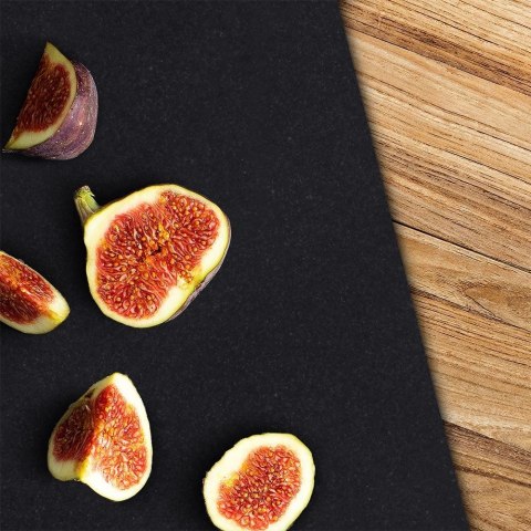 Deska do krojenia i serwowania marmurowa czarna 30x40 cm HIT 139253