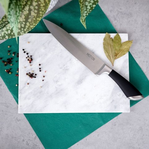 Deska do krojenia i serwowania marmurowa szara 29x21 cm HIT 139250