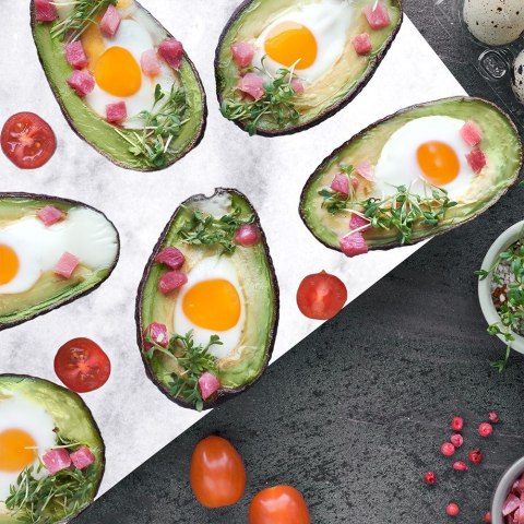 Deska do krojenia i serwowania marmurowa szara 29x21 cm HIT 139250