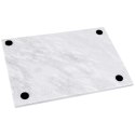 Deska do krojenia i serwowania marmurowa szara 29x21 cm HIT 139250