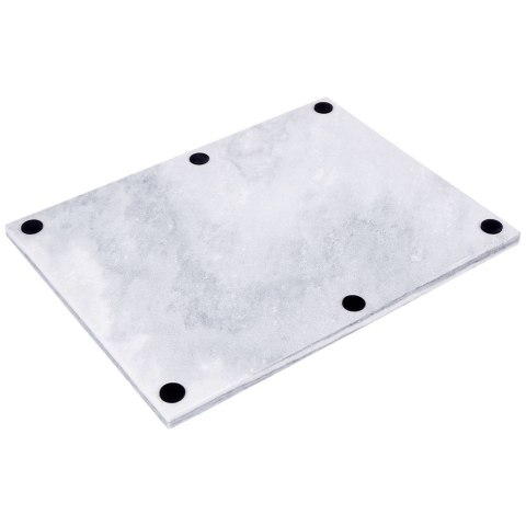 Deska do krojenia i serwowania marmurowa szara 30x40 cm HIT 139252