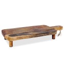 Deska do serwowania drewniana na nóżkach 30x15,5 cm VILDE 139199