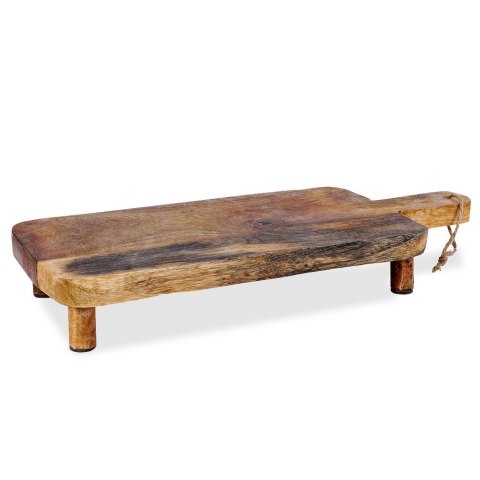 Deska do serwowania drewniana na nóżkach 30x15,5 cm VILDE 139199
