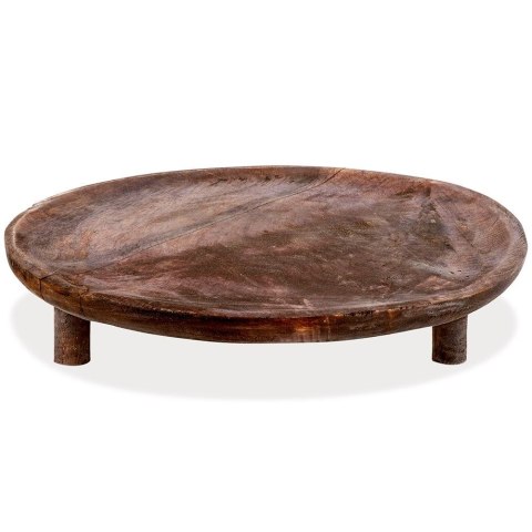 Deska do serwowania drewniana na nóżkach 30 cm VILDE 139192