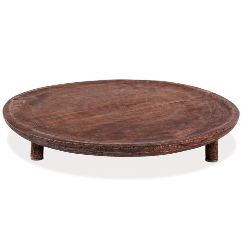 Deska do serwowania drewniana na nóżkach 37 cm VILDE 139193