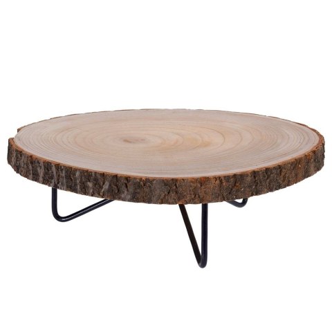 Deska do serwowania drewniana na nóżkach 40 cm VILDE 259084