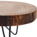 Deska do serwowania drewniana na nóżkach 40 cm VILDE 259084