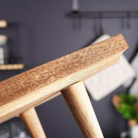 Deska do serwowania drewniana na nóżkach 55x18 cm EXCELLENT HOUSEWARE 139381