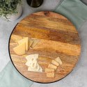 Deska do serwowania drewniana taca patera 38.5 cm VILDE 139444