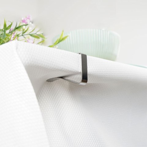 Klips uchwyt do obrusu metalowy ORION 142504