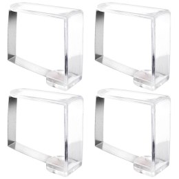 Klipsy do obrusu obrusa ceraty uchwyt stalowe 4 sztuki EXCELLENT HOUSEWARE 142578