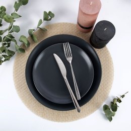 Podkładka na stół beżowa złota 38cm HOME STYLING COLLECTION 728070