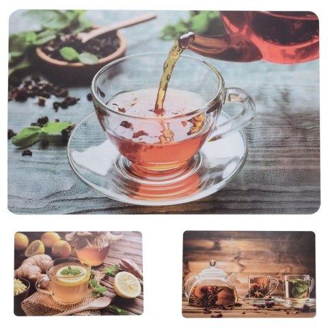 Podkładka na stół prostokątna herbata 43.5x28.5cm EXCELLENT HOUSEWARE 710709