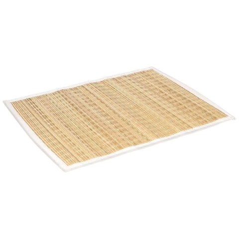 Podkładka na stół rattanowa prostokątna zwijana 45x35cm VILDE 139354