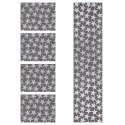 Podkładki na stół i bieżnik szara świąteczna prostokątna 5 szt. HOME STYLING COLLECTION 839153