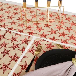 Podkładki na stół i bieżnik złota świąteczna prostokątna 5 szt. HOME STYLING COLLECTION 839152