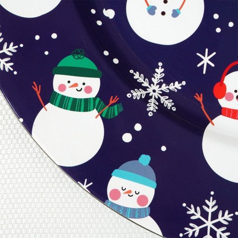 Podtalerz dekoracyjny granatowy bałwan 33cm VILDE 139217-N