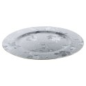 Podtalerz dekoracyjny srebrny 33cm VILDE 139216-S