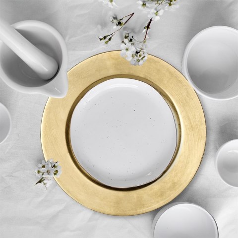 Podtalerz dekoracyjny złoty 33cm VILDE 139626