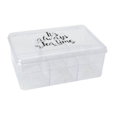 Pojemnik na herbatę z przedziałkami 21.5x15x8.5cm EXCELLENT HOUSEWARE 126272