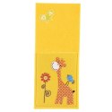 Pokrowiec etui na sztućce dziecięcy dla dzieci dziecka ŻYRAFA 21x9cm ORION 728037