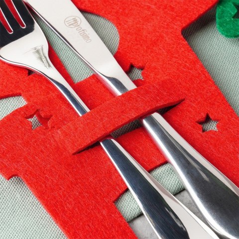 Pokrowiec etui na sztućce świąteczny 6 szt. VILDE 139690